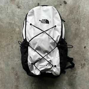 The North Face TNF White Jester Backpack 27L Laptop Bookbag